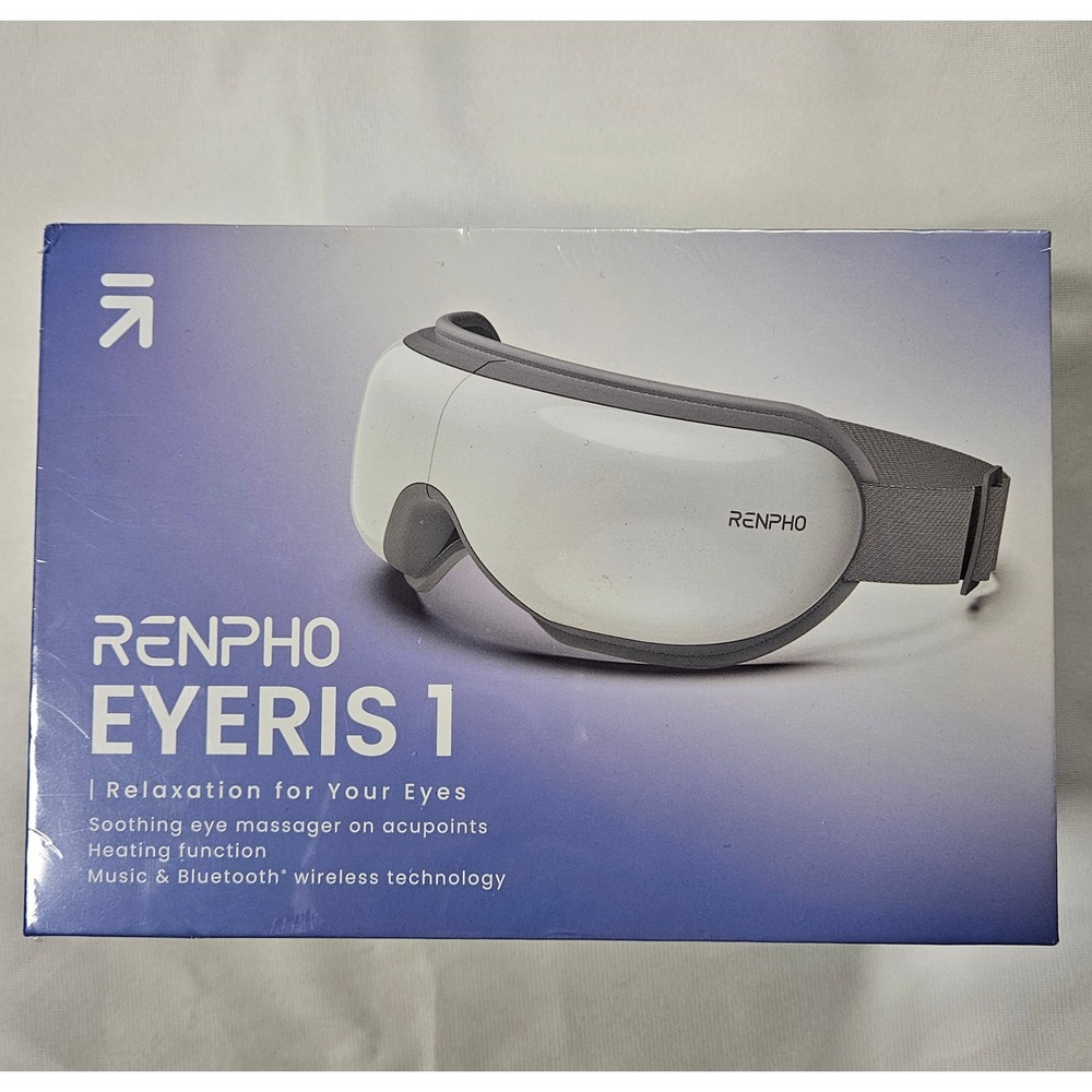 Renpho Eyeris 1 White‎ Migraine Relief Sleep Mask NIB